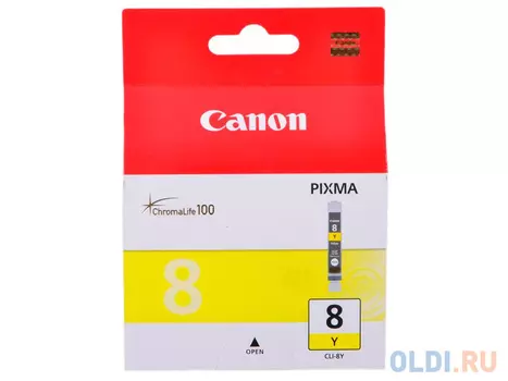 Картридж Canon CLI-8Y CLI-8Y CLI-8Y 545стр Желтый