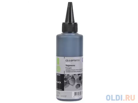 Чернила Cactus CS-I-EPT0731 для Epson Stylus С79/ C110/ СХ3900/ CX4900/ CX5900 100мл черный