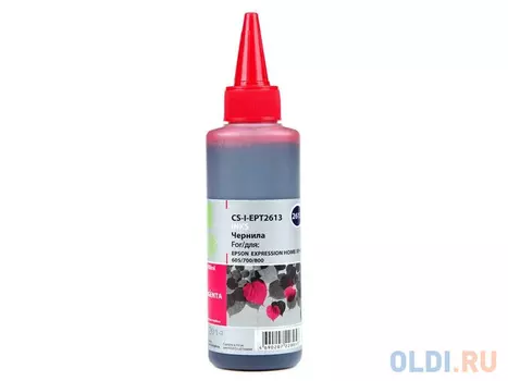 Чернила Cactus CS-I-EPT2613 для Epson ExpIession Home XP-600 605 700 800 пурпурный 100мл