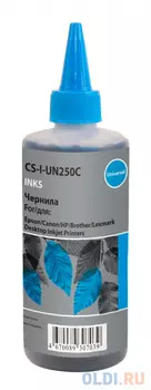 Чернила Cactus CS-I-Un250C голубой 250мл для HP/Lexmark/Canon/Epson/Brother