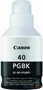 Чернила GI-40 BK (3385C001) для Canon PIXMA G5040/G6040/G7040, черный, 70 мл, 10 000 стр.