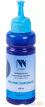Чернила NV-INK100PGM Light Cyan универсальные пигментные для аппаратов Epson (100ml) (Китай)