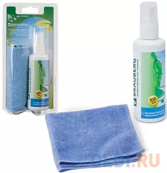 Чистящий набор BRAUBERG 510341 100 мл