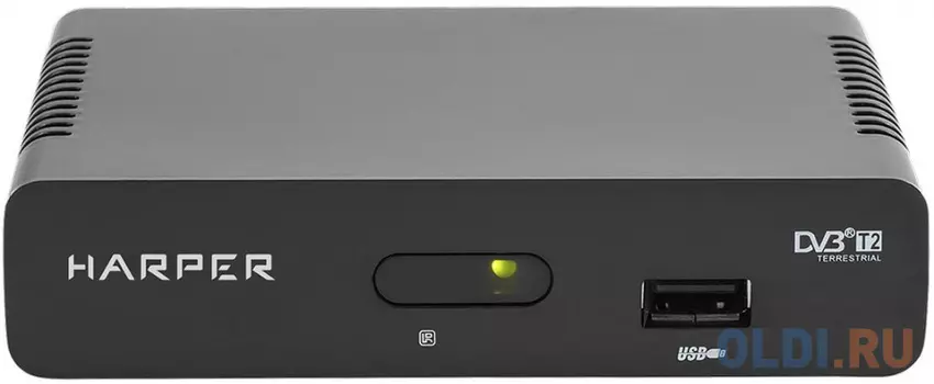 Цифровой телевизионный DVB-T2 ресивер HARPER HDT2-1108 Черный, Full HD, DVB-T, DVB-T2