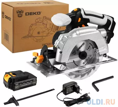 Циркулярная пила DEKO DKCS20 165мм