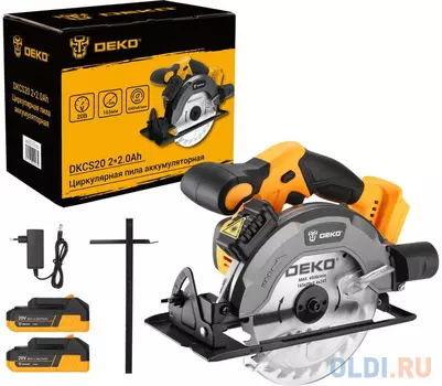 Циркулярная пила DEKO DKCS20 Laser 165мм