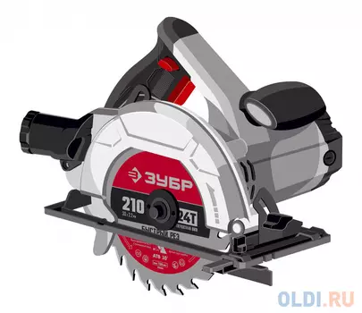Циркулярная пила Зубр ПД-75 2000 Вт 210мм