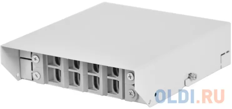 ЦМО! Оптический бокс (кросс) настенный, пенал, до 8 портов (БОН-НП-8)