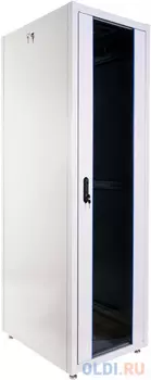ЦМО Шкаф телекоммуникационный напольный ЭКОНОМ 42U (600 х 1000) дверь стекло, дверь металл ШТК-Э-42.6.10-13АА