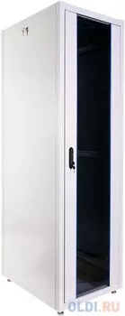 ЦМО Шкаф телекоммуникационный напольный ЭКОНОМ 42U (600 х 1000) дверь перфорированная 2 шт. ШТК-Э-42.6.10-44АА