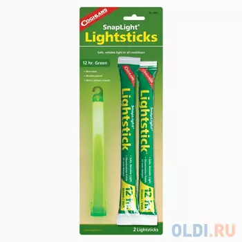 COGHLANS 9202 Лайтстики зелёные 2 шт.