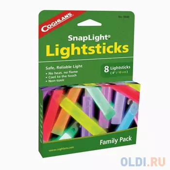 COGHLANS 9848 Лайтстики - семейная упаковка 8 шт.