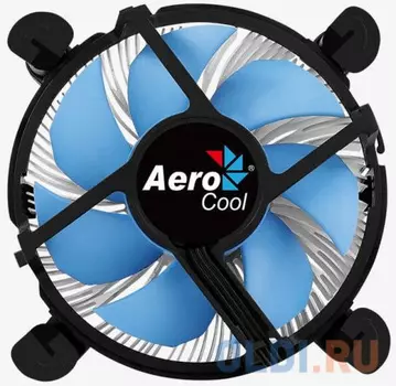 Cooler Aerocool BAS-B9S (Brown Box) 80W/ 3-Pin / Intel 115*/ push pin/ Bulk
