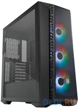 Cooler Master MasterBox 520Mesh USB3.0x1,USB3.1type Cx1,Audio,ARGB fanx3,front Mesh panel