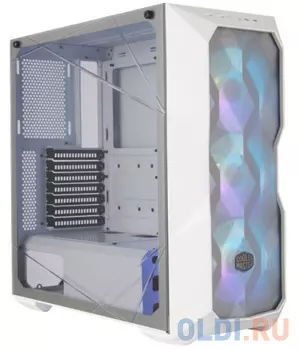 Cooler Master MasterBox TD500 MESH White, USB3.0x2, 3x120 ARGB Fan, White, ATX, w/o PSU