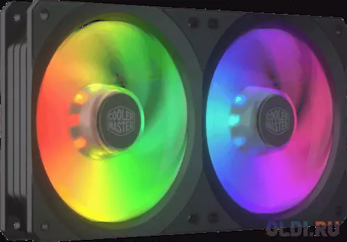 Cooler Master MASTERFAN SF240R ARGB, 2x120mm, 4-Pin (PWM), ARGB, 2 pcs + ARGB LED Controller