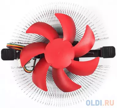 CROWN Кулер для процессора CM-91 PWM ( Для Intel и AMD,TDP до 125 Ватт, коннектор 4 pin,PWM, Низкая посадка радиатора,Гидродинамическии? подшипник,Ра