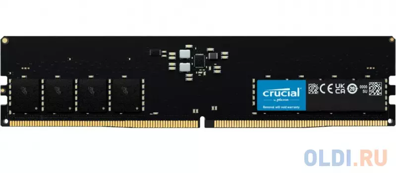 CRUCIAL 16GB DDR5-4800 UDIMM CL40 (16Gbit)