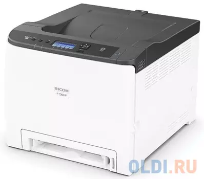 Цветной лазерный принтер Ricoh P C301W (А4, 25 стр./мин, принтер,дуплекс, сеть, PСL/PS ,USB 2.0, Wi-Fi, старт.картридж)