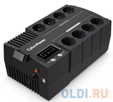 CyberPower ИБП Line-Interactive BS450E 450VA/270W 8 Schuko розеток, USB, Black