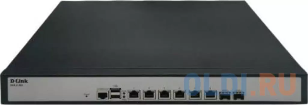 D-Link Service Router, 6x1000Base-T, 2x1000Base-X SFP, 2xUSB ports, RJ45 Console