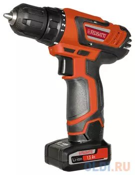 ДА-14,4ЭР акк. дрель-шуруповерт (Li-ion, 2 аккум., 1,5Ач) FELISATTI