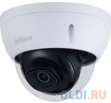 DAHUA DH-IPC-HDBW1830EP-0360B-S6 Уличная купольная IP-видеокамера 8Мп, 1/2.7” CMOS, объектив 3.6мм, ИК 30м, IP67, IK10, металл