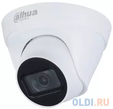 DAHUA DH-IPC-HDW1230T1P-0280B-S6 Уличная турельная IP-видеокамера 2Мп, 1/2.8” CMOS, объектив 2.8мм, детектор человека, ИК-подсветка до 30м, IP67, корп