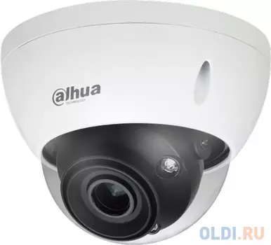 DAHUA Уличная купольная IP-видеокамера с ИИ2Мп; 1/2.8” CMOS; моторизованный объектив 2.7~13.5мм; механический ИК-фильтр; WDR(120дБ); чувствительность