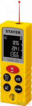 Дальномер лазерный, "LDM-40", дальность 40 м, 5 функций, STAYER Professional
