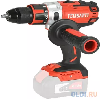 ДАУ-13/18BК аккумуляторная ударная дрель-шуруповерт Li-Ion 75Н.м. (бесщеточный)(1 аккум. 4ач и ЗУ