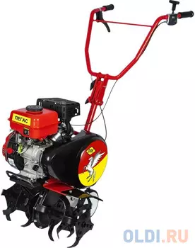 DDE Культиватор бензиновый Пегас 4,5 л.с., дв-ль 120 см куб., 4 т, шир. до 45 см, глуб. 25 см, 792-049
