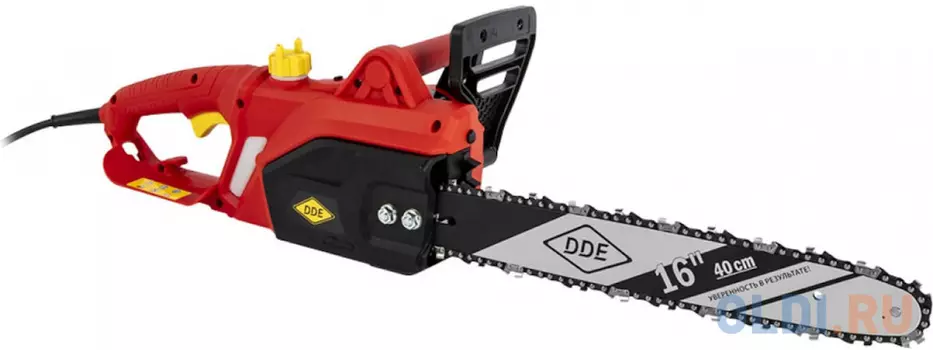 DDE Пила цепная электрическая 792-780 CSE210 16" 2,1 кВт 40 см 3/8PM-57-1,3 792-780