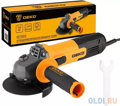 Deko AG750DK, 125мм, 750 Вт 083-1023