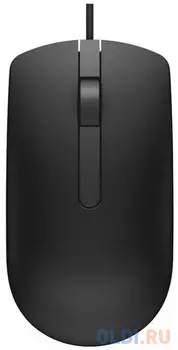 Dell Mouse MS116 Wired; USB; optical; 1000 dpi; 3 butt; Black