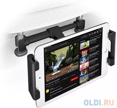 Deppa Автомобильный держатель для планшетов до 13", крепление на подголовник.