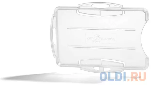 Держатель для пропусков или удостоверений более 1 мм, прозрачный, 54x85