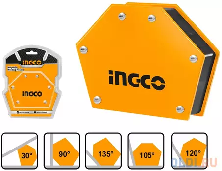 Держатель магнитный для сварки INGCO AMWH50042