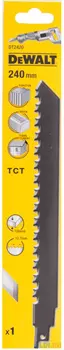 DeWalt Полотно д/сабельн.пил карб-вольфр.зубья. 240мм S1543HM