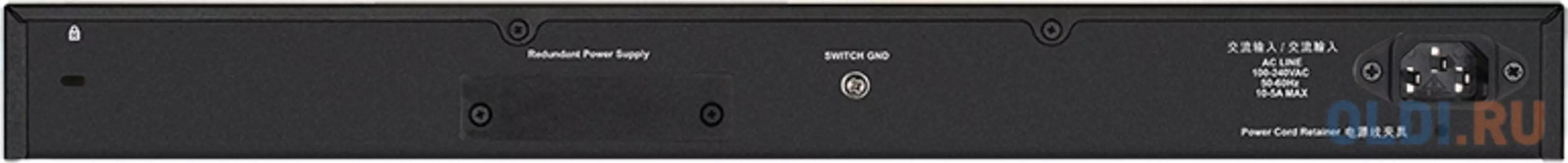 DGS-3130-30PS/B1A Управляемый L3 стекируемый коммутатор с 48 портами 10/100/1000Base-T, 2 портами 10GBase-T и 4 портами 10GBase-X SFP+ (48 портов PoE