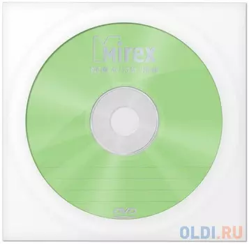 Диск DVD-RW Mirex 4.7 Gb, 4x, Cake Box (50), (50/300)