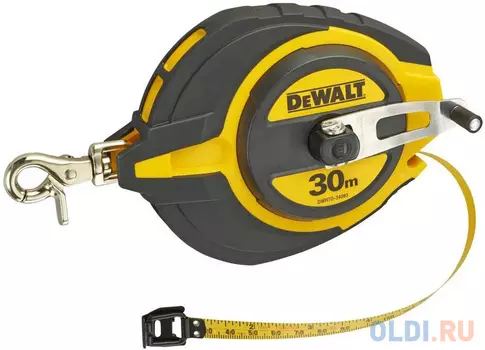 Длинная рулетка Dewalt со стальной лентой 30 м DWHT0-34093
