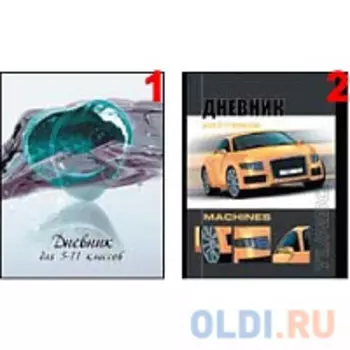 Дневник для старших классов ACTION! в мягкой обложке /