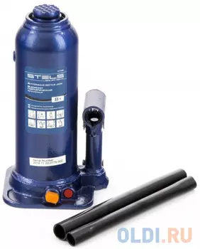 Домкрат гидравлический бутылочный, 8 т, h подъема 222-447 мм// Stels