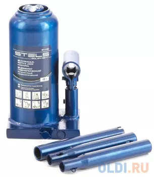 Домкрат гидравлический бутылочный телескопический, 4 т, h подъема 190–480 мм// Stels