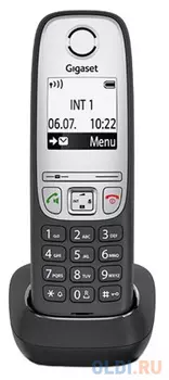Дополнительная трубка Gigaset A415H Black (DECT)