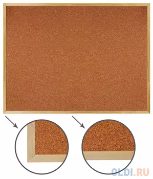 Доска пробковая BRAUBERG 236861