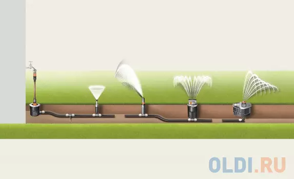 Дождеватель Gardena T 200 08203-29.000.00