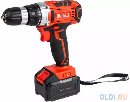 Дрель аккумуляторная BRAIT BCD24S