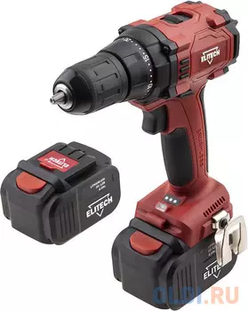 Дрель аккумуляторная Elitech ДА 12БЛ2